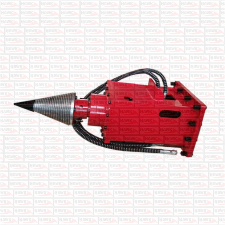 Hydraulic Log Cone Splitter For Excavator