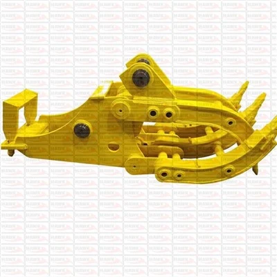 Grapple Adhmaid Mheicniúil Do Tochailtóir 5 Ton